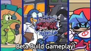 Friday Night Funkin': Disney Club FULL BETA BUILD | Friday Night Funkin' FNF Mod Gameplay Vs Disney