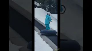 Yushua&Noureen snow tubing fun at Sasquatch mountain resort BC 🇨🇦. #snowtubing #bccanada