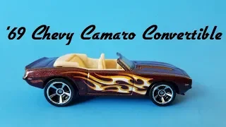 Hot Wheels Cars - '69 Chevy Camaro Convertible