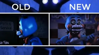 "SFM FNAF" the bonnie song comparison(old vs new)