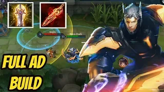 NAKROTH NEW BUILD | FULL AD BUILD | Arena of Valor Nakroth Gameplay