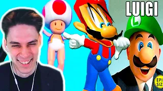 ОР ВЫШЕ ГОР - МАРИО СМОТРИТ МЕМЫ ! - Mario Reacts To Nintendo Memes 3