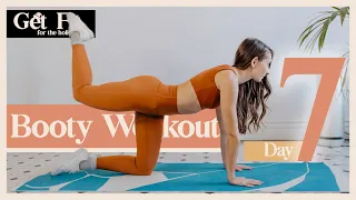 DAY 7: INTENSE BOOTY BURN 🔥 | AT HOME WORKOUT (Get Fit for The Holidays Challenge)
