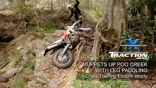 Muppets up poo creek with a leg paddle!︳Cross Training Enduro shorty