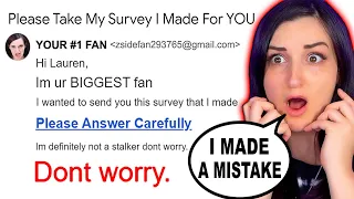 DO NOT Take This Survey From My Stalker