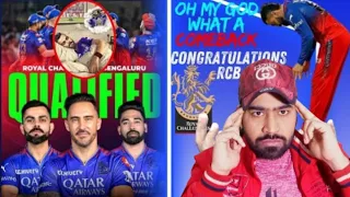 PAK Media SHOCKED On Kohli RCB QUALIFY For Playoffs After BIG Thriller |RCB Best CSK On Last Ball😂💔❤