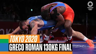 Wrestling Mens Greco Roman 130kg 🤼‍♂️ | Tokyo Replays