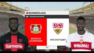 BAYER LEVERKUSEN VS VfB STUTTGART Showdown! ⚽️🎮 Epic Match Highlights and Intense Gameplay | FIFA 23