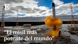 Sarmat: El misil intercontinental ruso, en cuatro claves | EL PAÍS