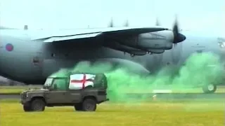 RAF C-130J Hercules Tactical Demo