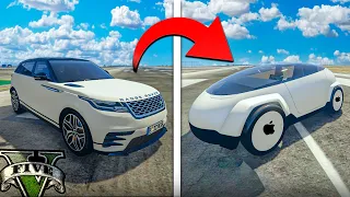 TRANSFORMANDO VEHICULOS A COCHES DEL FUTURO en GTA 5 (MODS) - ElChurches