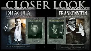 Dracula and Frankenstein Legacy Collections Closer Look