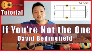 If You're Not the One - David Bedingfield Guitar Tutorial