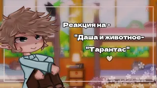 •Реакция на- "Даша и животное" - "Тарантас"♡