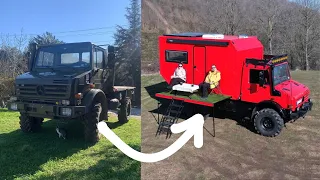 Caravan Tour | Our 4x4 Unimog Truck Has Been Transformed into A Caravan