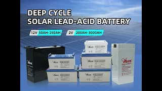 Deep Cycle Gel Solar Batteries are on sale!🔥