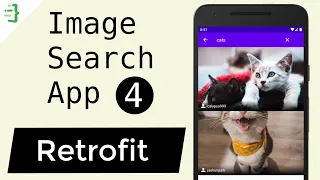 API Interface - MVVM Image Search App with Architecture Components & Retrofit #4