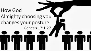 How God Almighty choosing you changes your posture