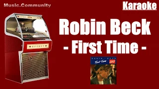 Karaoke - Robin Beck - First Time (1988)