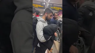 Panicked Passengers Take Drastic Action As Smoke Overwhelms London Underground Train #shorts |NYPost