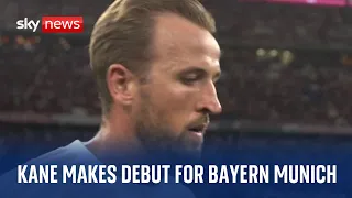 Germany: Harry Kane makes debut for Bayern Munich after £100m deal