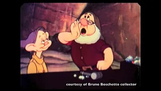 [Video on request] Snow White - Heigh ho, heigh ho - 1938 Italian dubbing (16mm copy).