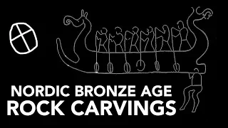 The first Viking ship? 🇸🇪 Nordic Bronze Age rock art