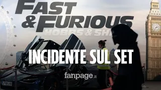 Grave incidente sul set di "Fast & Furious 9": la controfigura di Vin Diesel è grave