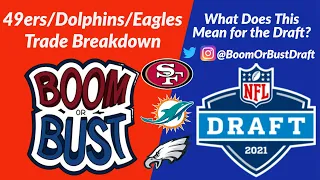EMERGENCY EPISODE: Dolphins, 49ers & Eagles Trade for 2021 NFL Draft! | Boom or Bust: The Draft Show