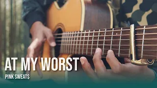 at my worst - Pink Sweat$ (fingerstyle guitar cover)