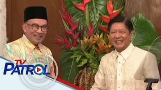 Malaysian PM bumisita, nakipagpulong kay Marcos sa seguridad, digital economy | TV Patrol