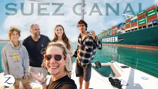 WE CROSSED THE SUEZ! Goodbye Red Sea, Hello Mediterranean! (Ep 230)