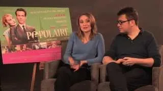 Populaire -Junket Interviews - Régis Roinsard, Déborah François and Romain Duris