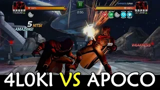 Alliance War: 4L0ki -vs- Apoco | Season 5, War 3 | Marvel Contest of Champions