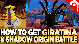 How to Get Giratina & Shadow Origin Form Battle in Pokemon Brilliant Diamond & Shining Pearl