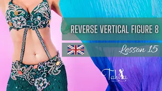 👟 How to do reverse vertical figure 8 eight? Belly dance for beginners tutorial | BD with Tahira #15