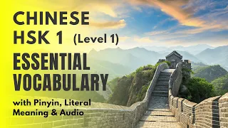 HSK 1 Listening Practice | HSK Level 1 Chinese Vocabulary Listening and Speaking Practice