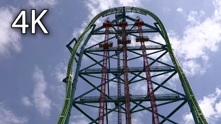 Zumanjaro: Drop of Doom 4K off-ride Six Flags Great Adventure
