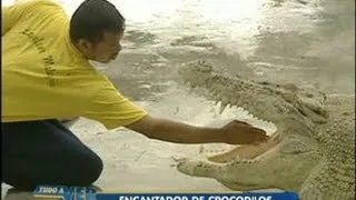 Tudo a Ver 15/04/2011: Conheça os crocodilos gigantes da Costa Rica e da Malásia