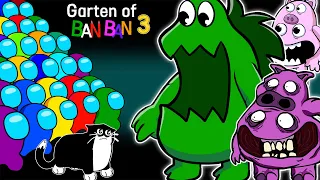 어몽어스 VS Garten of Banban4 38화 AMONG US ANIMATION 38