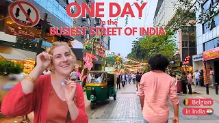 Belgian Experiences Street Food And Shopping in the busiest street of India