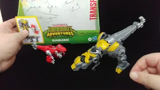 Chuck's Reviews Transformers Rescue Bots Dinobot Adventures Bumblebee and Lance