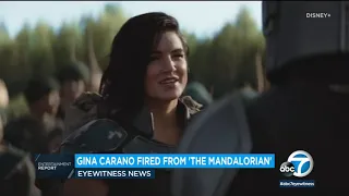 'Mandalorian' actress Gina Carano fired after social media post | ABC7