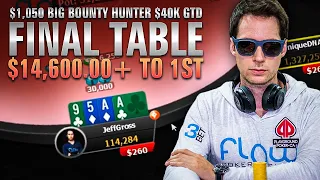 $1,050 Pot Limit Omaha FINAL TABLE $40K Gtd!