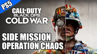 COD Cold War PS5: Side Mission - Operation Chaos  (Campaign) - REALISM Hardest Difficulty!