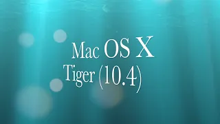 All Mac OS X intro Videos