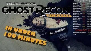 Wildlands in under 100 minutes! | New WR | 1:37:20.94