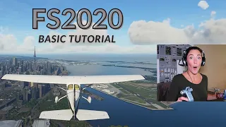 Flight Simulator 2020 Basic Tutorial | Q400 Captain Explains FS2020 | Start + Checklists & A Flight!