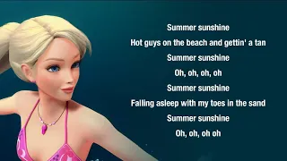 Barbie - Summer Sunshine - Lyrics (A Mermaid Tale)