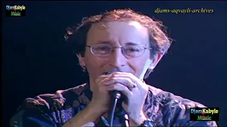 IDIR - Tiwizi (live) avec le maestro AREZKI BAROUDI à la batterie (Archive) France 2, 1995